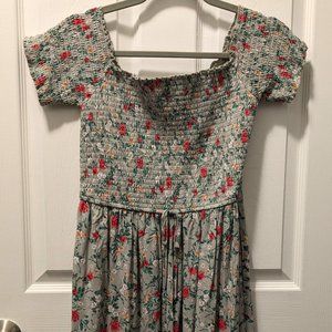 xhilaration (Target) Dress - Size M - Light Sage Green Floral